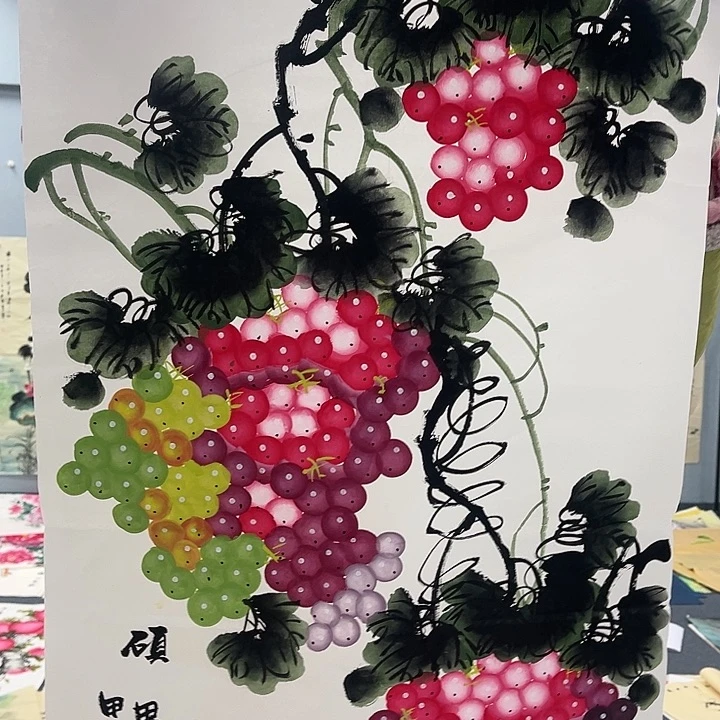 国画我的心好痛啊我的心真的好痛啊好痛啊好