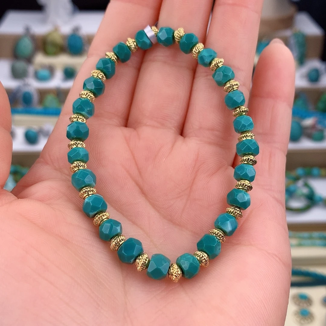 绿松石未镶嵌手链