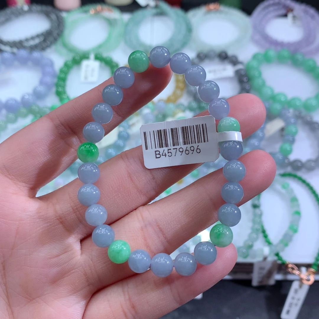 翡翠手链未镶嵌天然