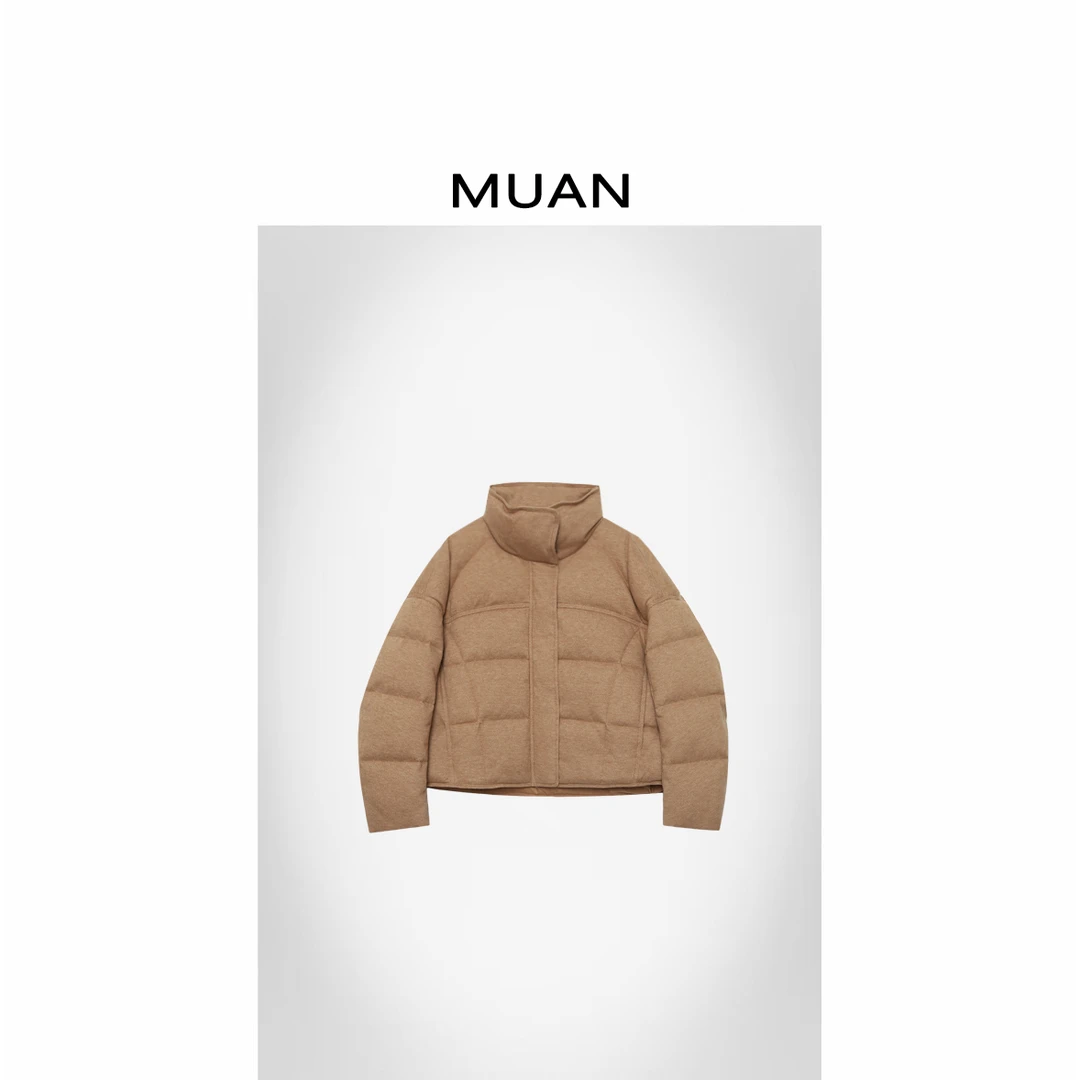 木岸MUAN：《小欧包鹅绒服》定制中古高级95白鹅羽绒服D-CR-V-755E