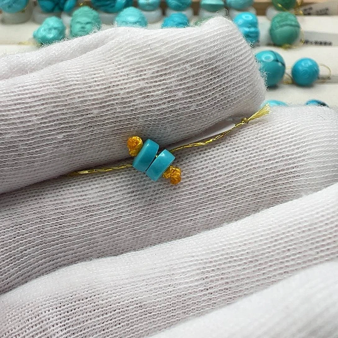 绿松石隔片 未镶嵌用****6