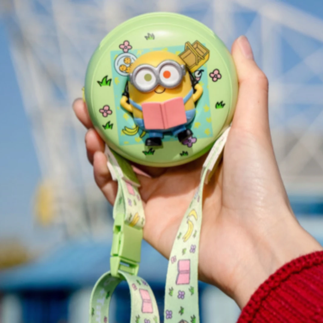 环球影城周边代小黄人风扇斜挎风扇