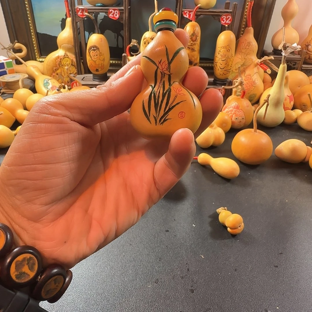 懒***葫芦文玩手把扁链接