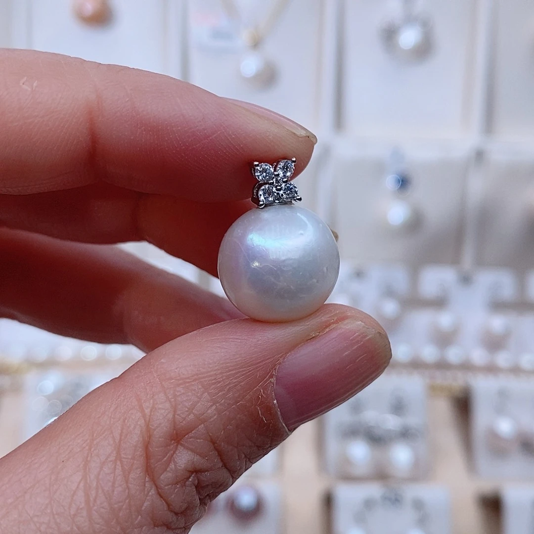 未镶嵌吊坠淡水珍珠