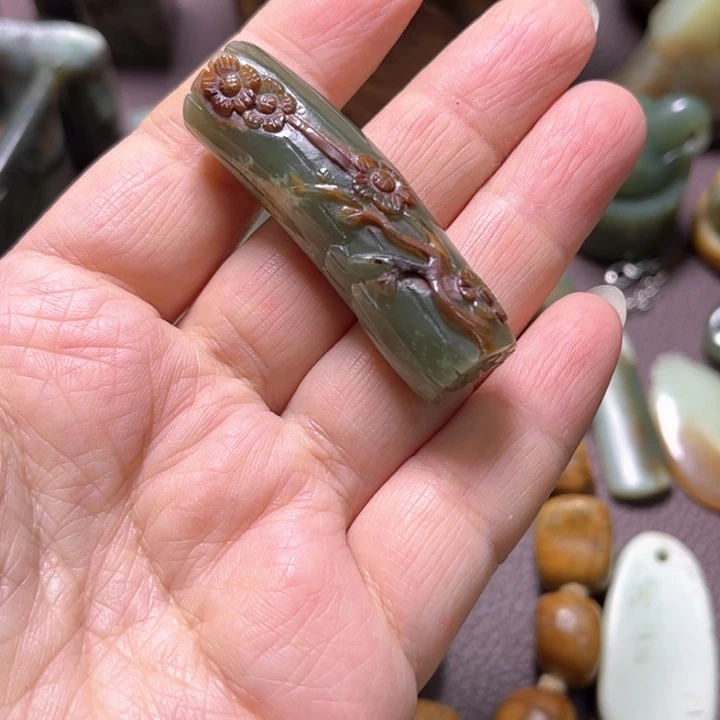 手绳未镶嵌岫岩河磨玉（透闪石质玉）释*愚
