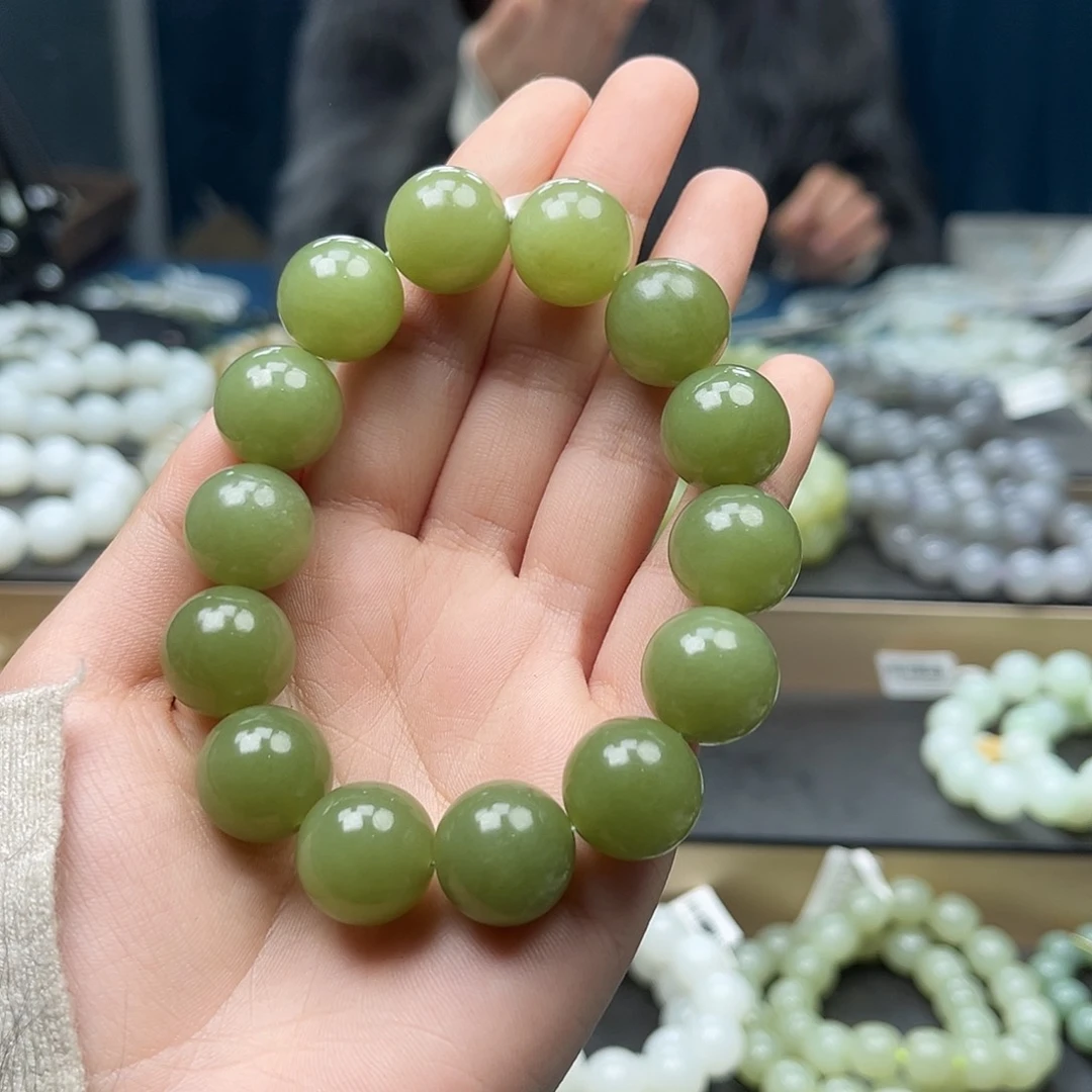 和田玉手链未镶嵌