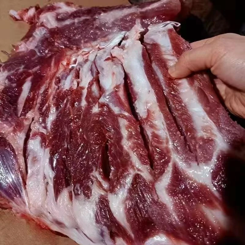 【猪排骨】贵州高山熟食喂养正宗老品种黑毛猪-猪排骨