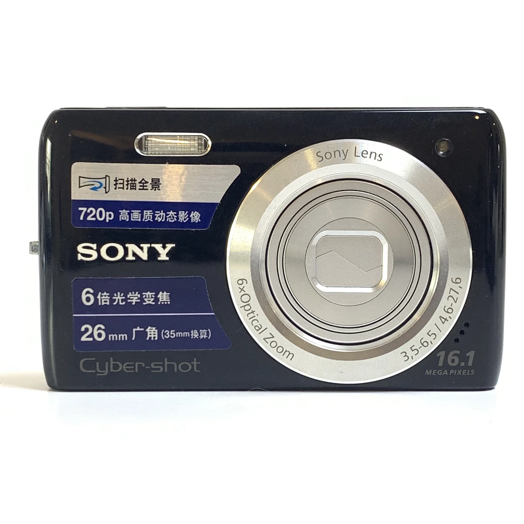 95新 Sony/索尼 W670黑色贴膜1610万像素6倍变焦学生党款