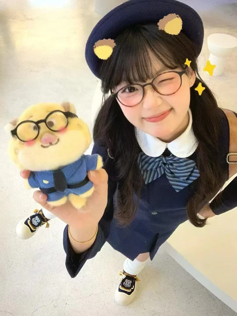 欧阳娜娜瑜伽镜小框素颜可配度数男女同款黑框眼镜