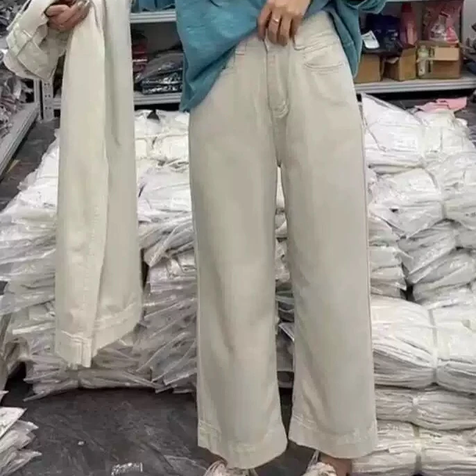 「旭润服饰」6668款休闲直筒裤