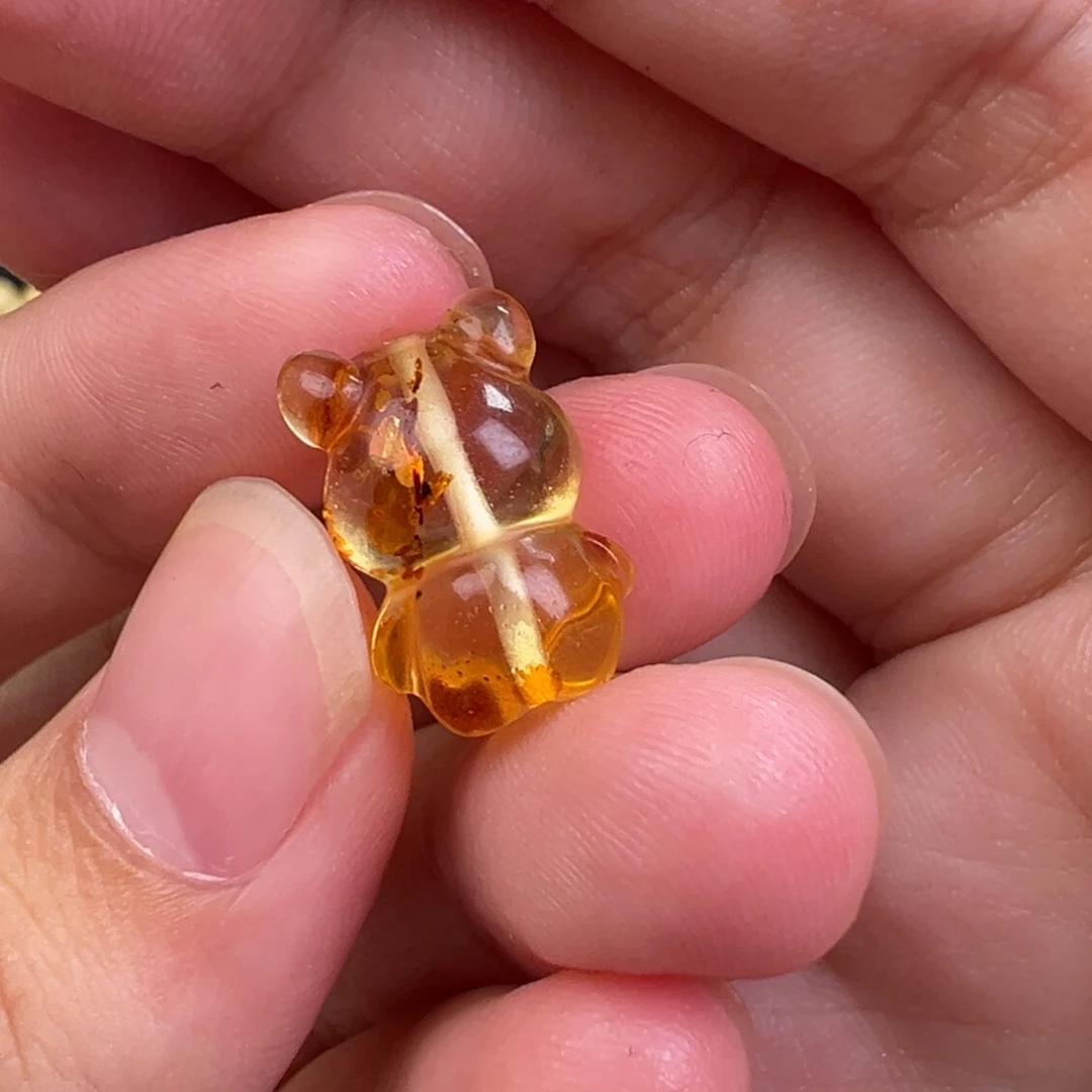 琥珀手链未镶嵌花珀