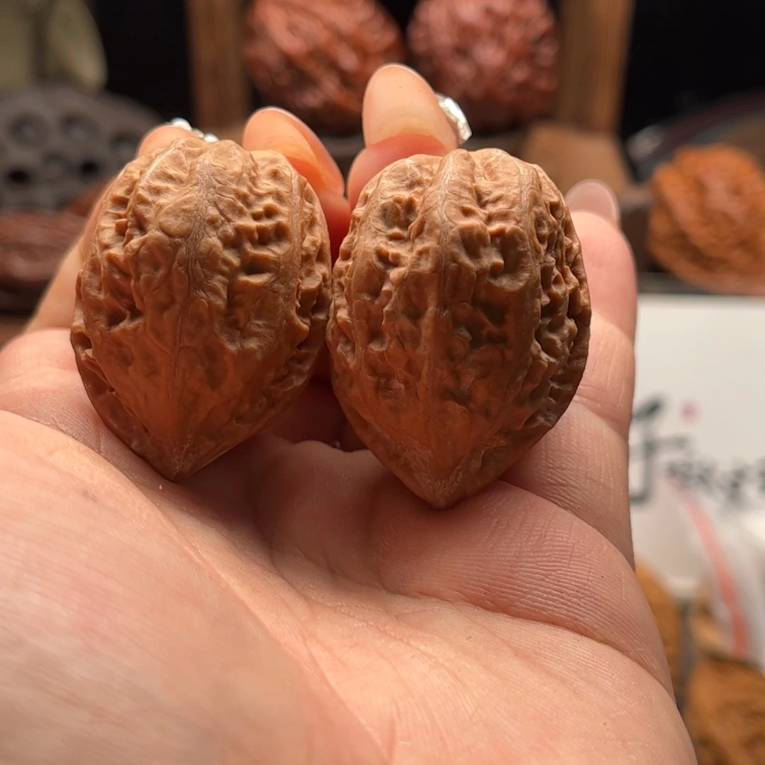 文玩核桃把件关东木子家楸大胖44