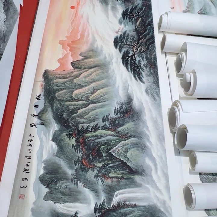 手绘作品全场放漏