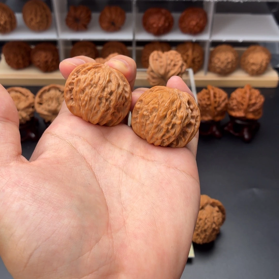 文玩核桃把件山地磨盘38