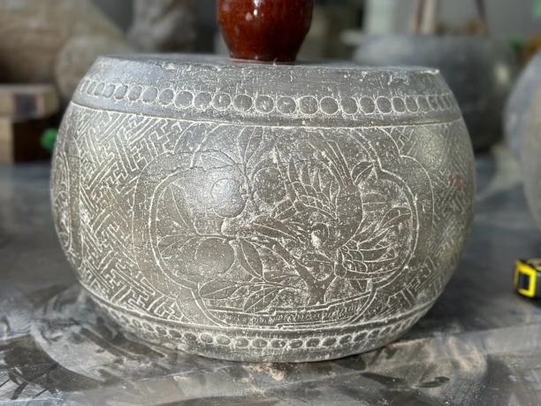 精品青石鼓 单只 空间陈设 包邮