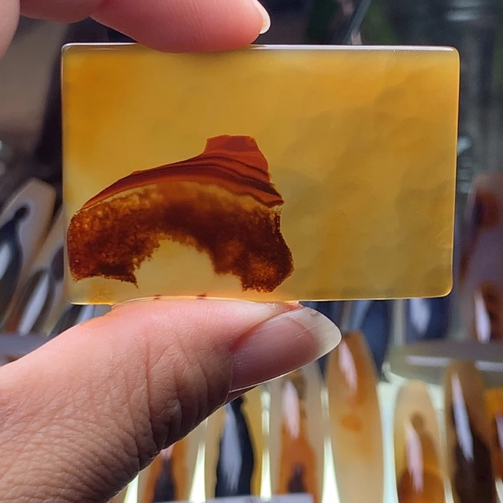 玛瑙/玉髓颈饰未镶嵌128