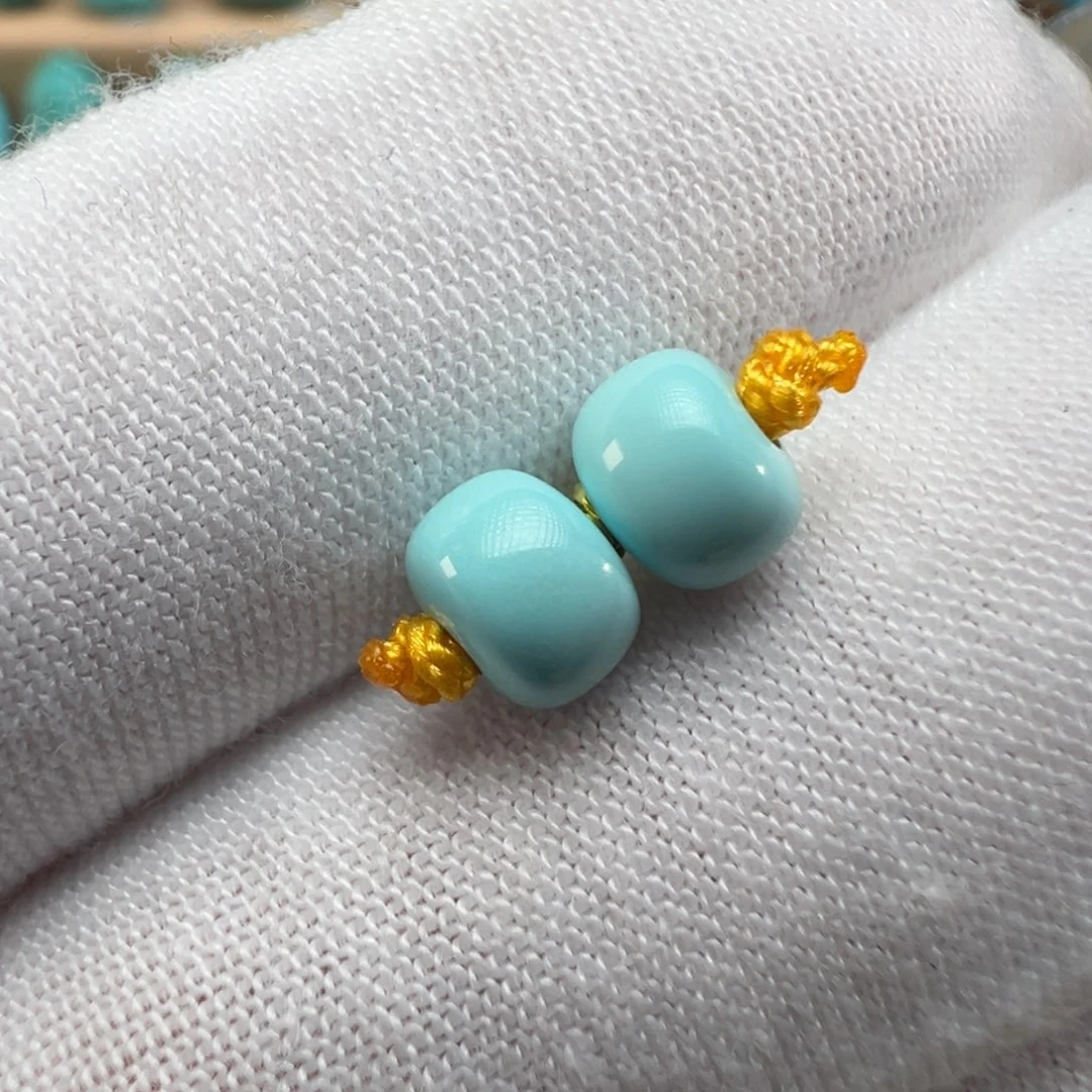 绿松石未镶嵌配饰6.2*4.5