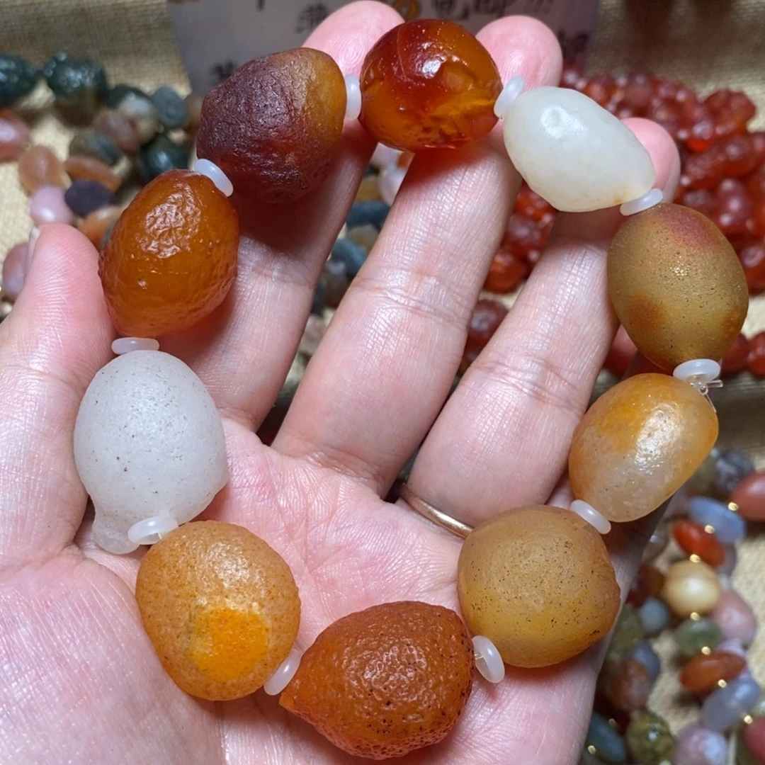 玛瑙/玉髓手链合金