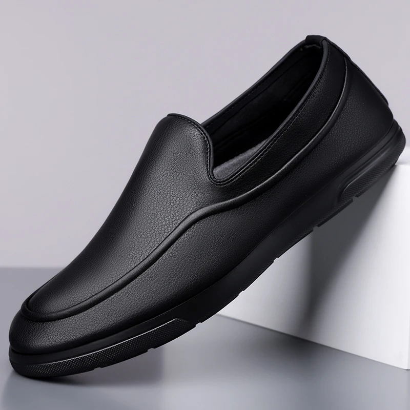 固特异工艺休闲鞋时尚单里懒人鞋颜色黑色时尚休闲鞋鞋子春秋秋季