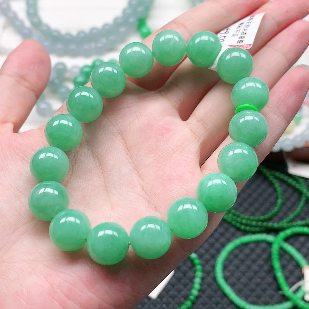 翡翠未镶嵌项链卡12