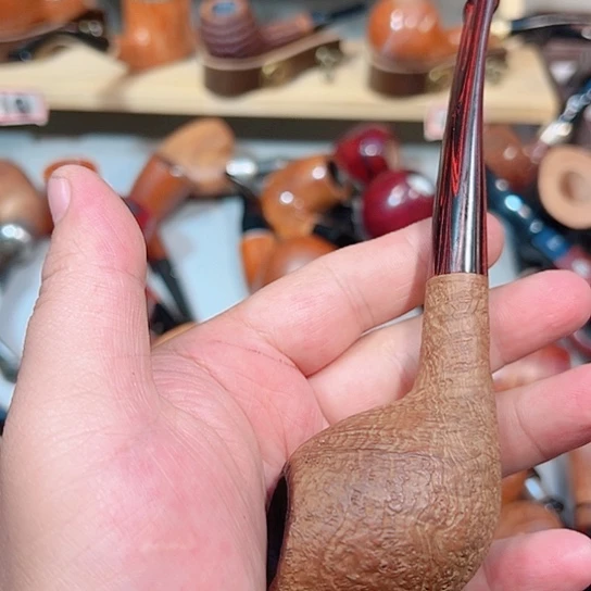 润*居意大利石楠木手工烟斗一款