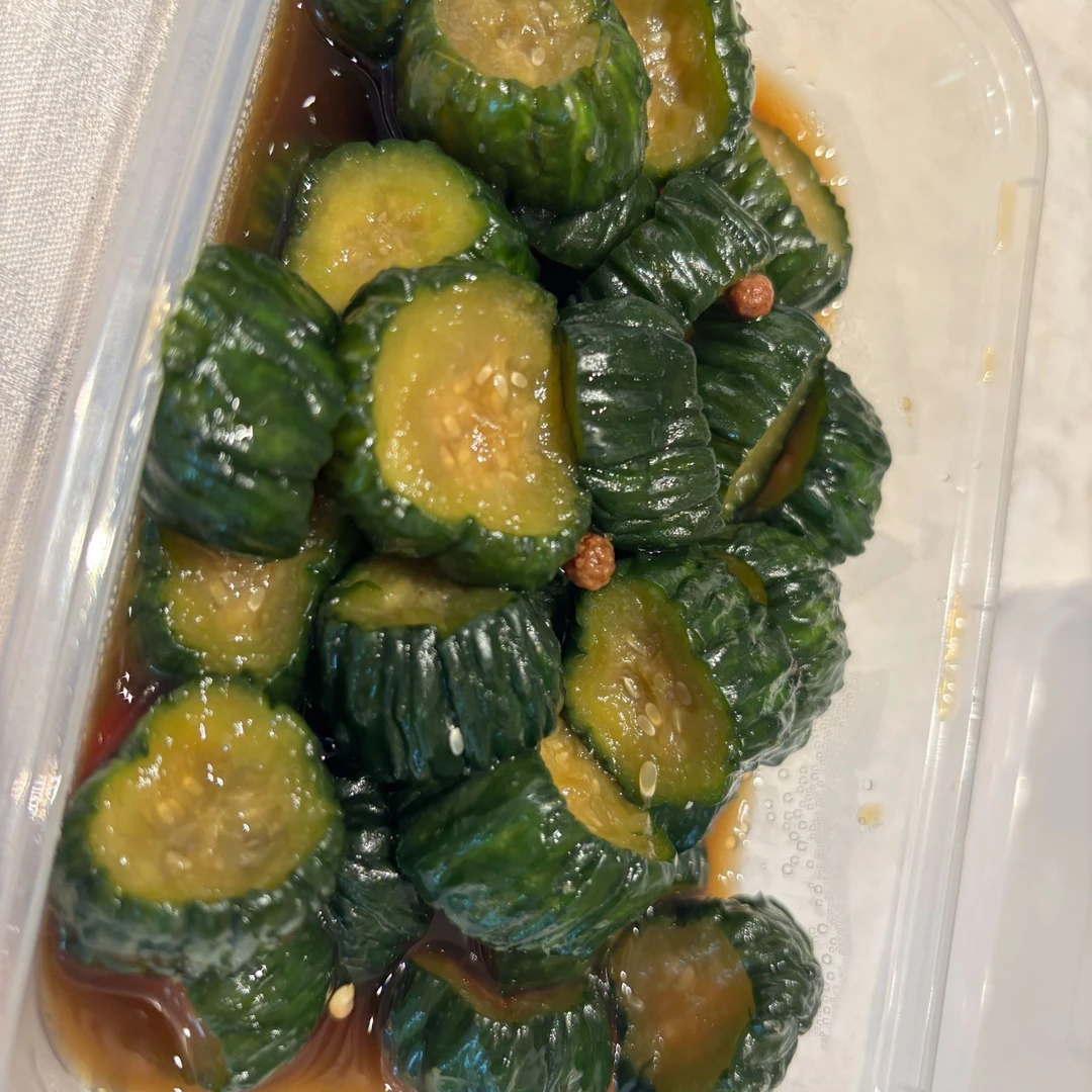 醋泡黄瓜一份