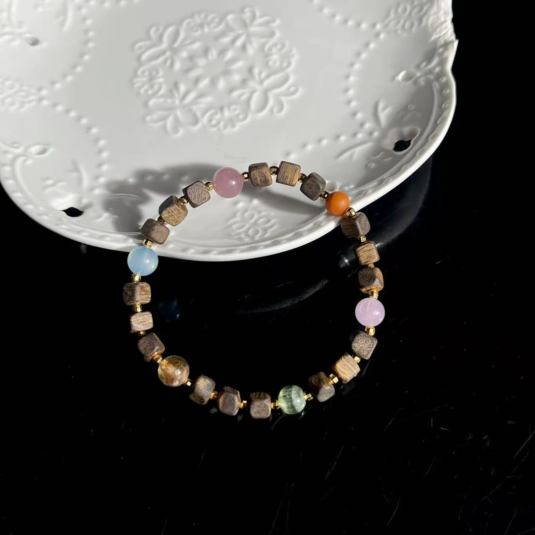 【大鱼甄选】原创国风款DIY手串5-7mm+SJ68多样性发其一百搭饰品