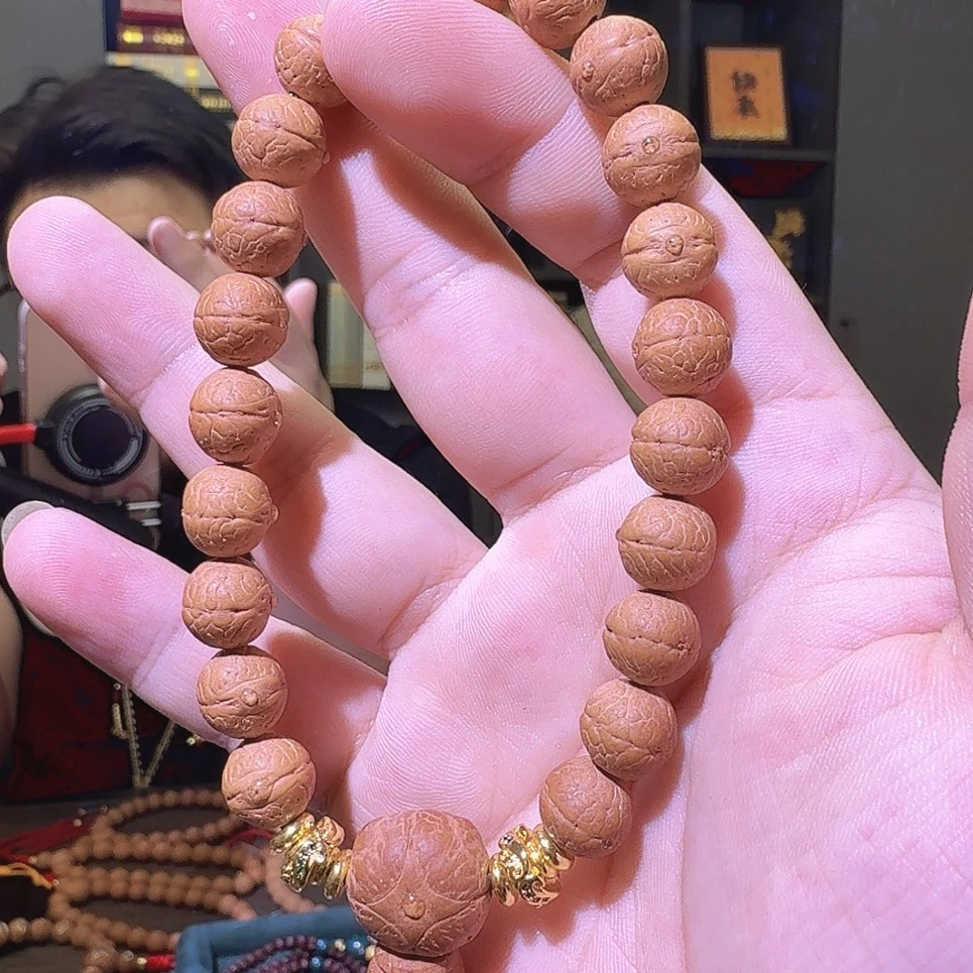 凤眼菩提手串实心籽10.5