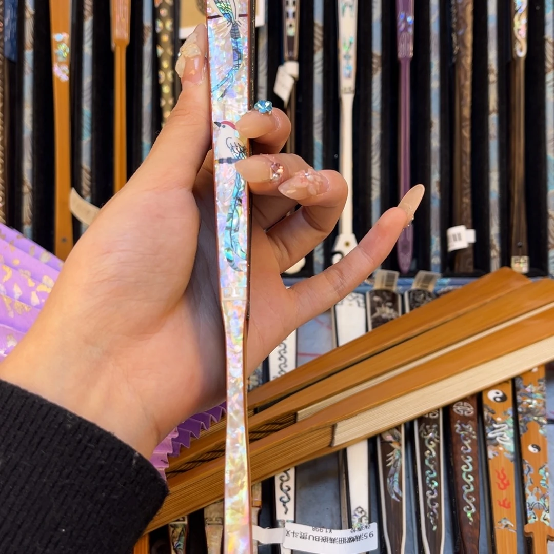 催***眠扇子手工制作折扇