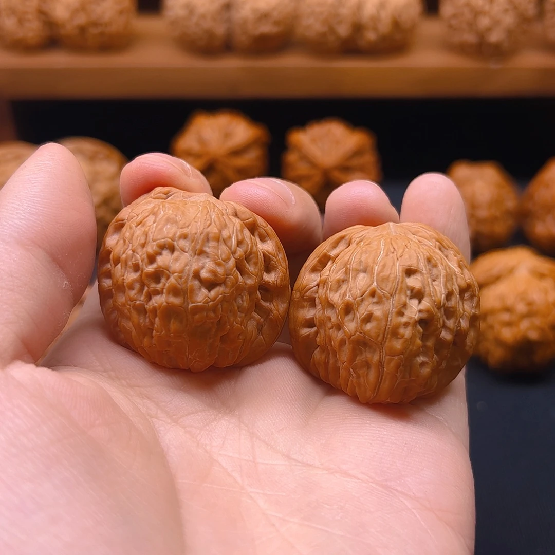 核桃把件山地磨盘35全品