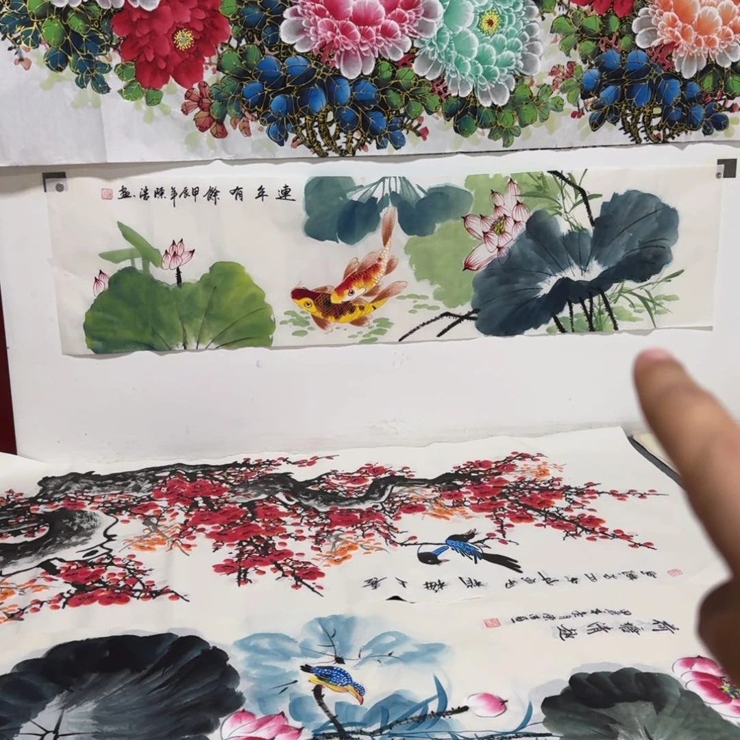 国画晓彤美术馆直播间