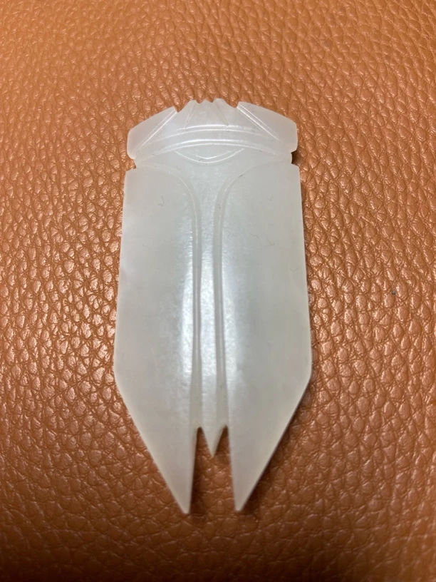 和田玉玉蝉精品挂件