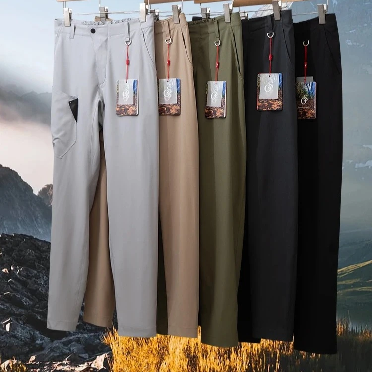 必入手 男士春夏户外透气舒适机能软壳休闲裤 工装裤男裤mt079