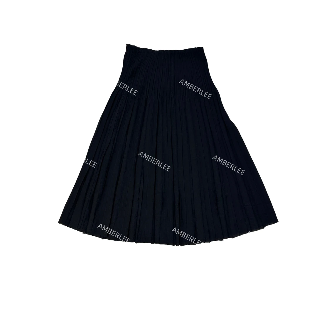 【AMBERLEE】JUZI新松紧腰百褶裙