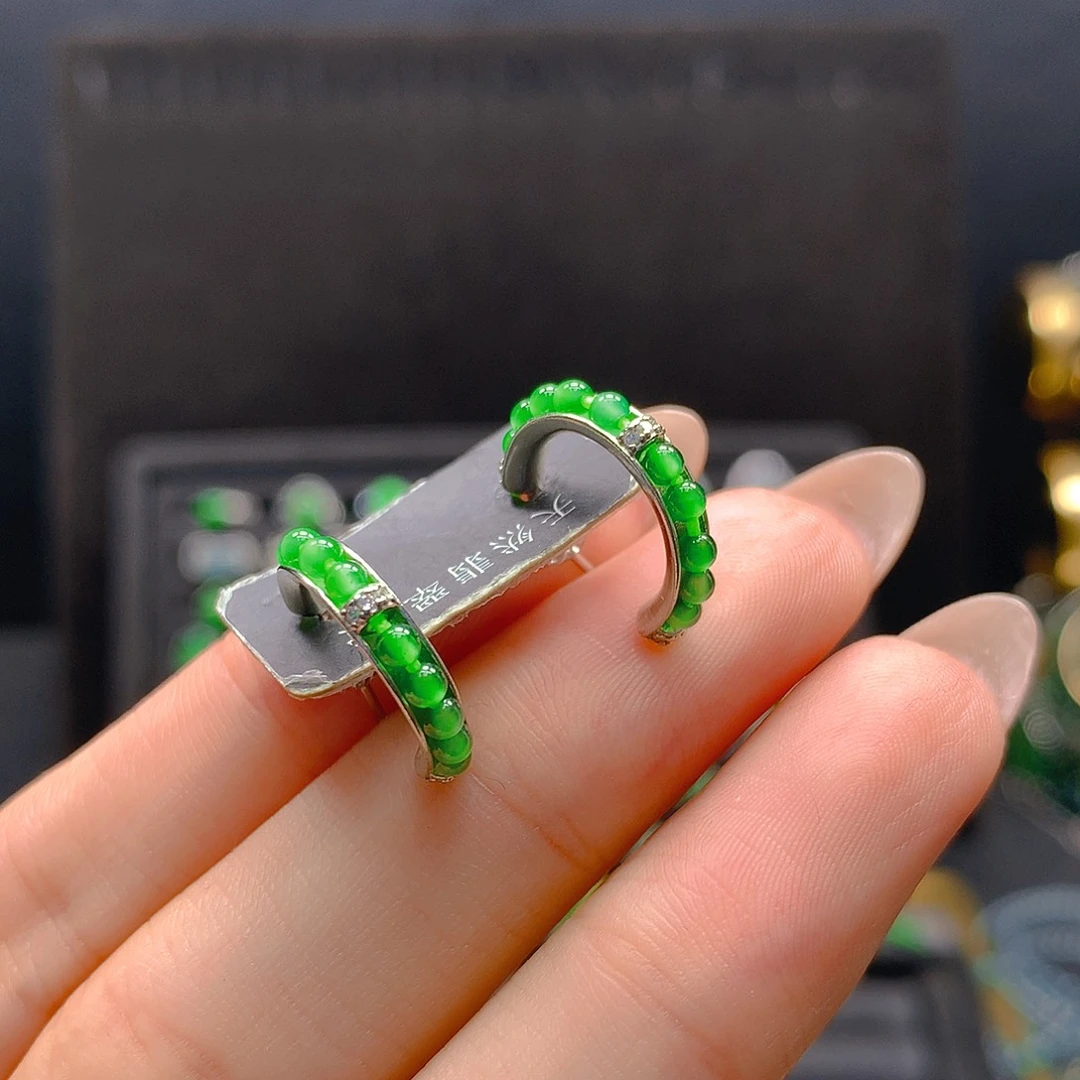 未镶嵌戒指翡翠天然翡翠