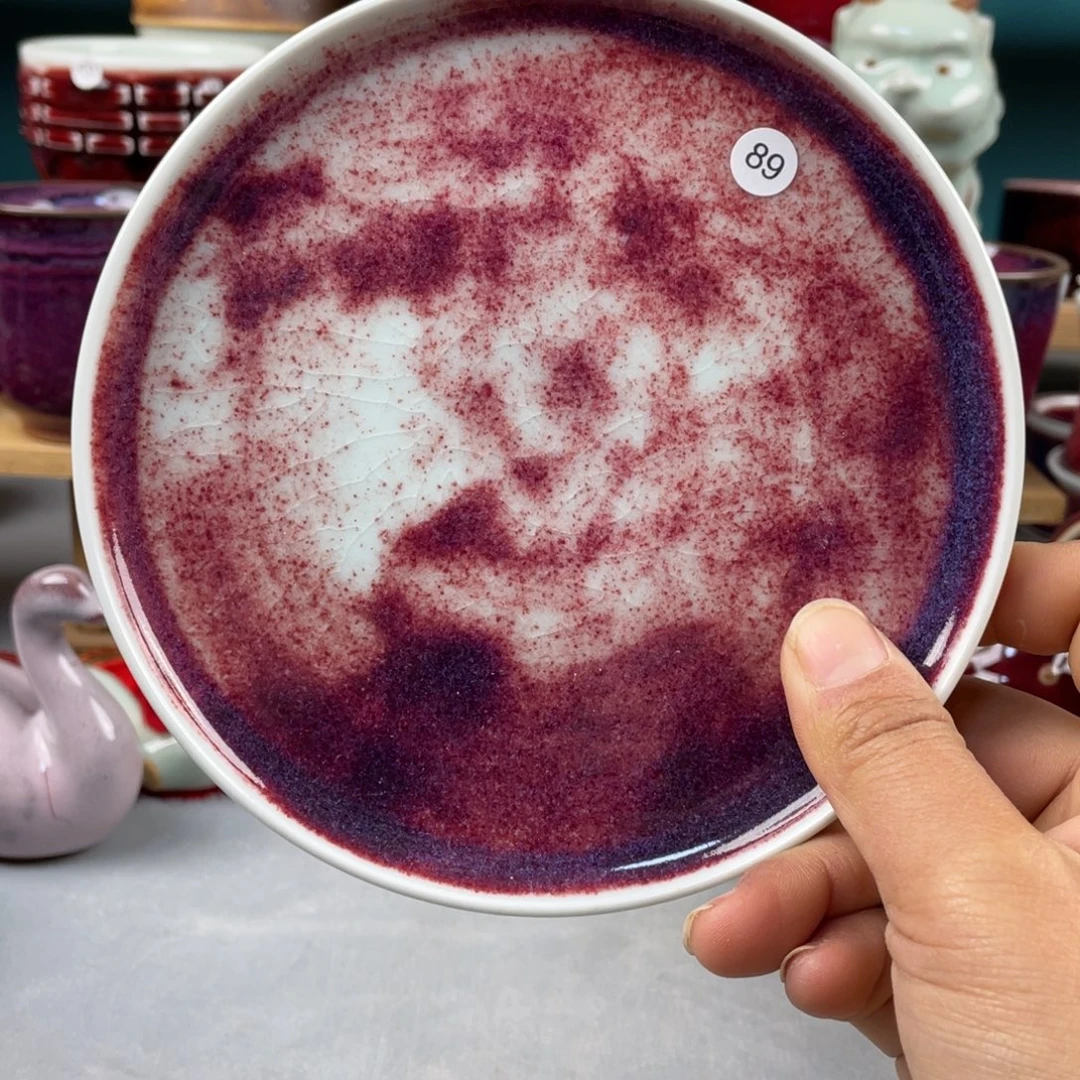 瓷片纯手工制作……微微瑕