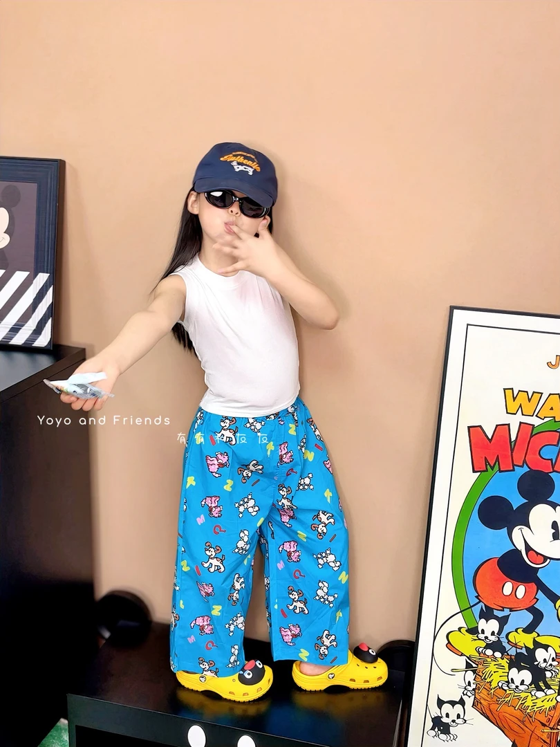 有有家·人手必留儿童夏季纯棉好穿可爱卡通印花幼儿园神裤防蚊裤