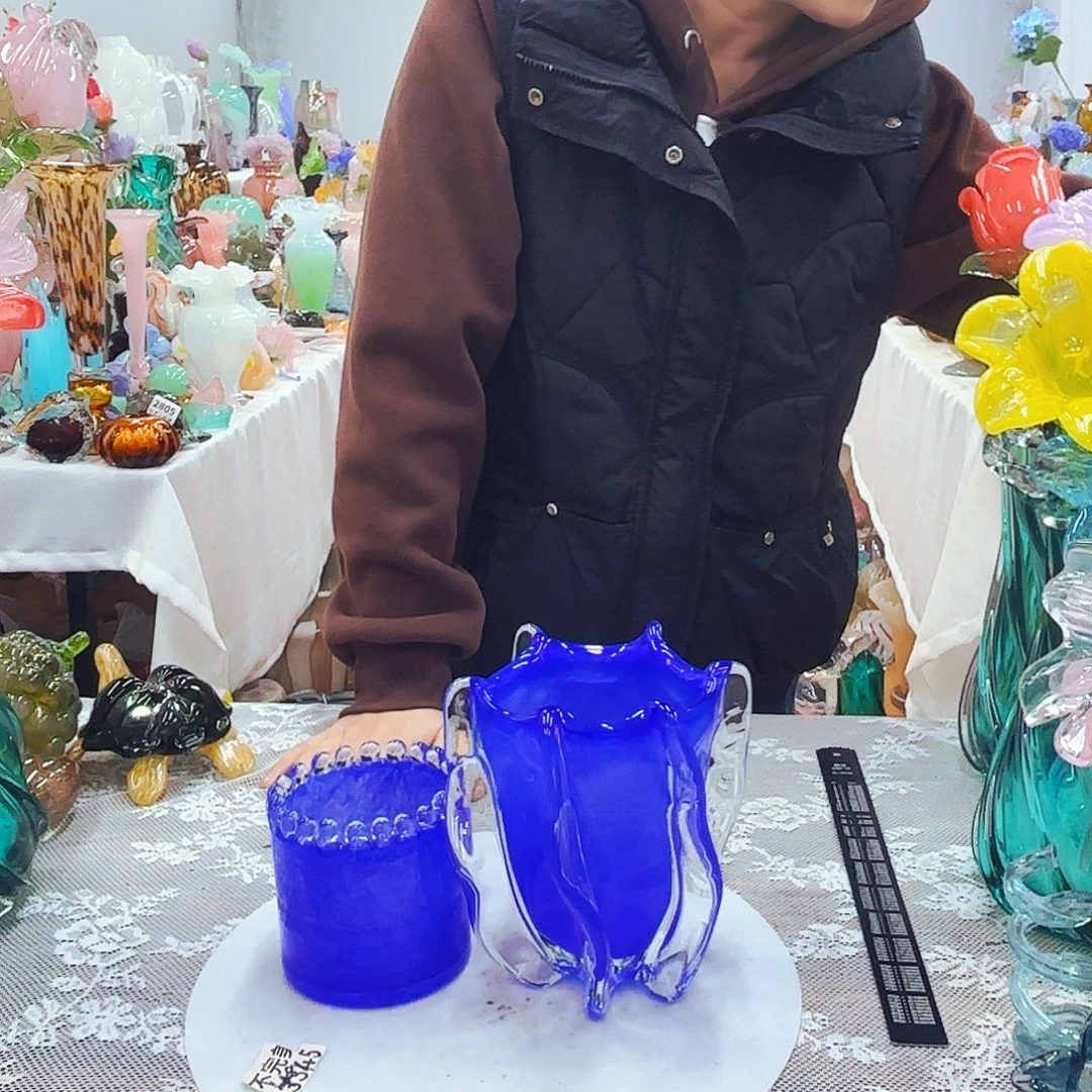 福利不退不换琉璃花瓶花瓶艺术品