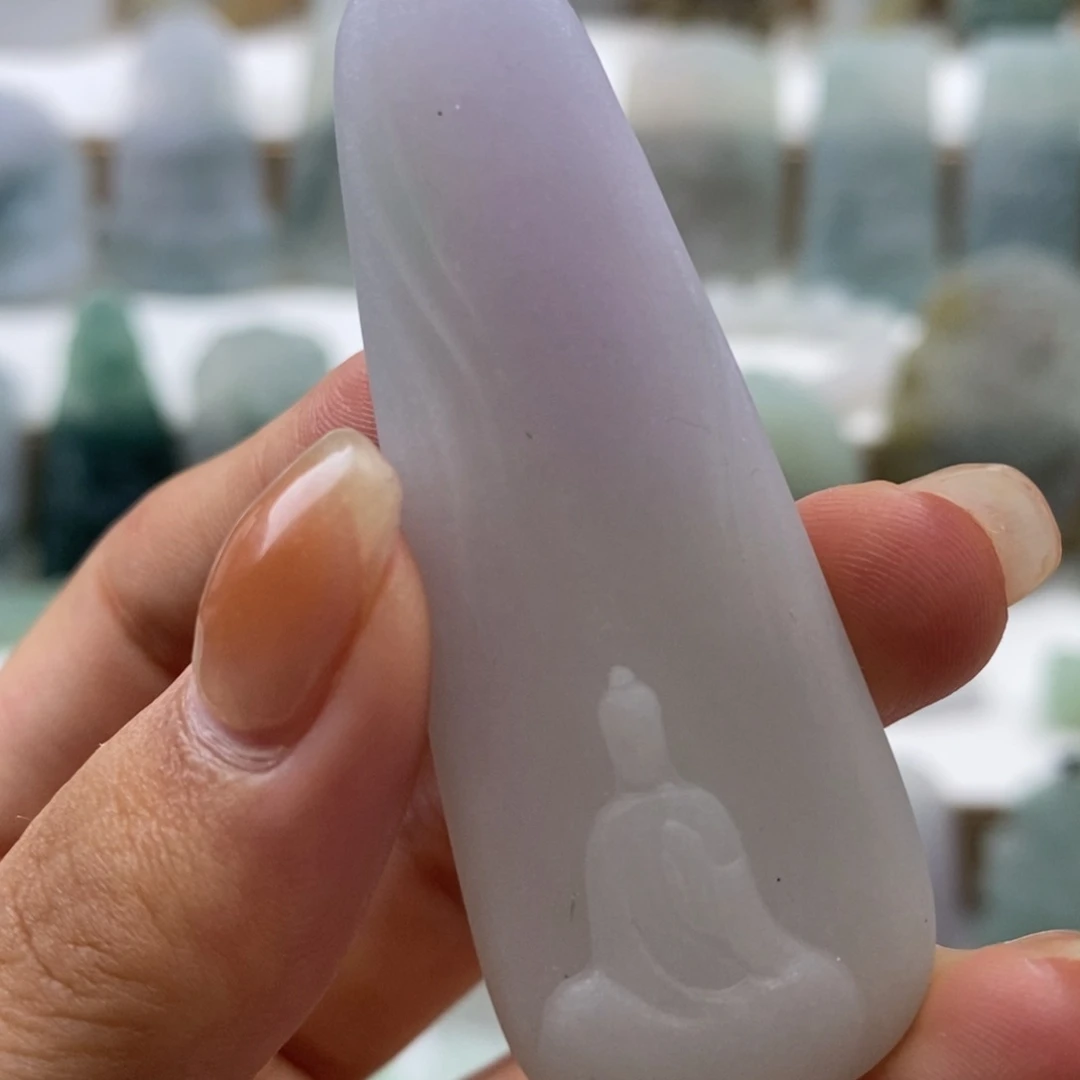 定制翡翠未镶嵌毛货无鉴赏期