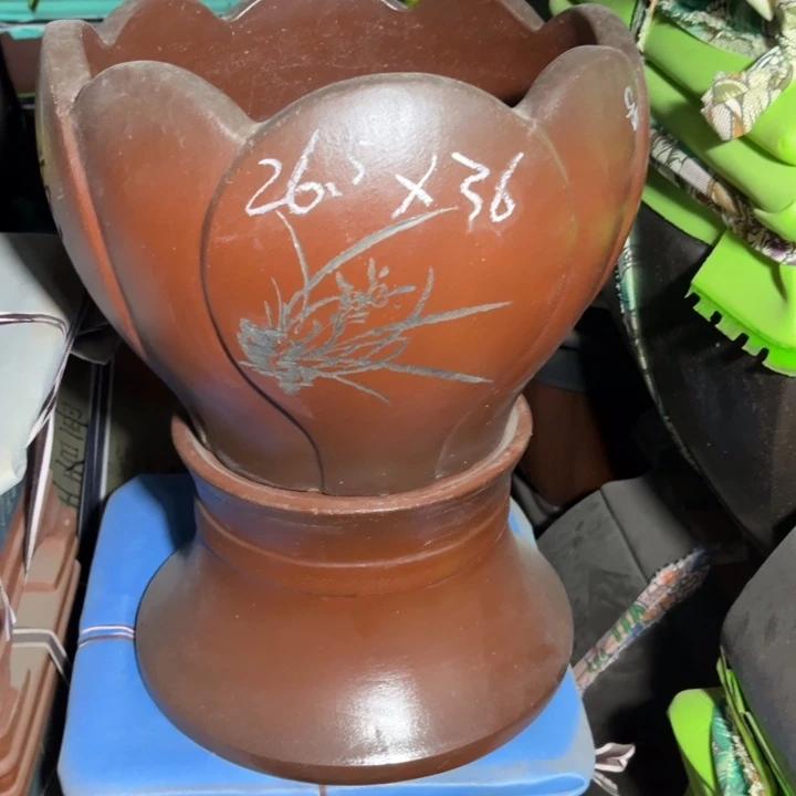 紫砂花盆紫砂花盆