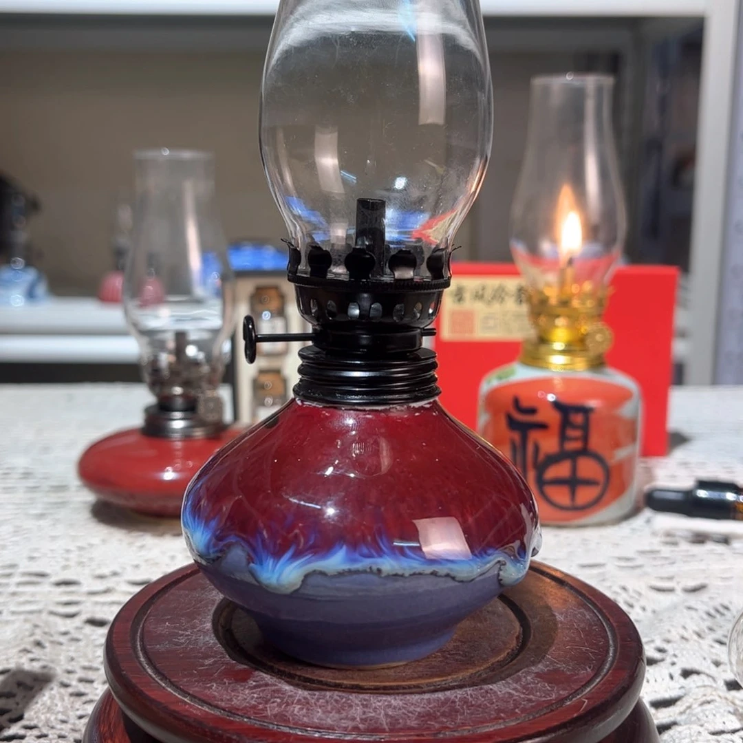 摆件景德镇陶瓷香薰灯