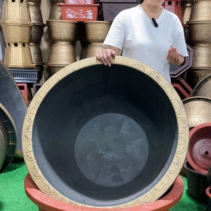 林***良园盆古铜一米一个