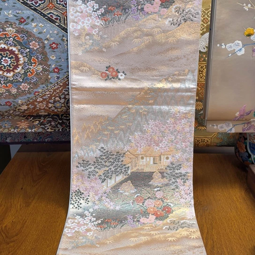 织绣巧****店金织风景花卉