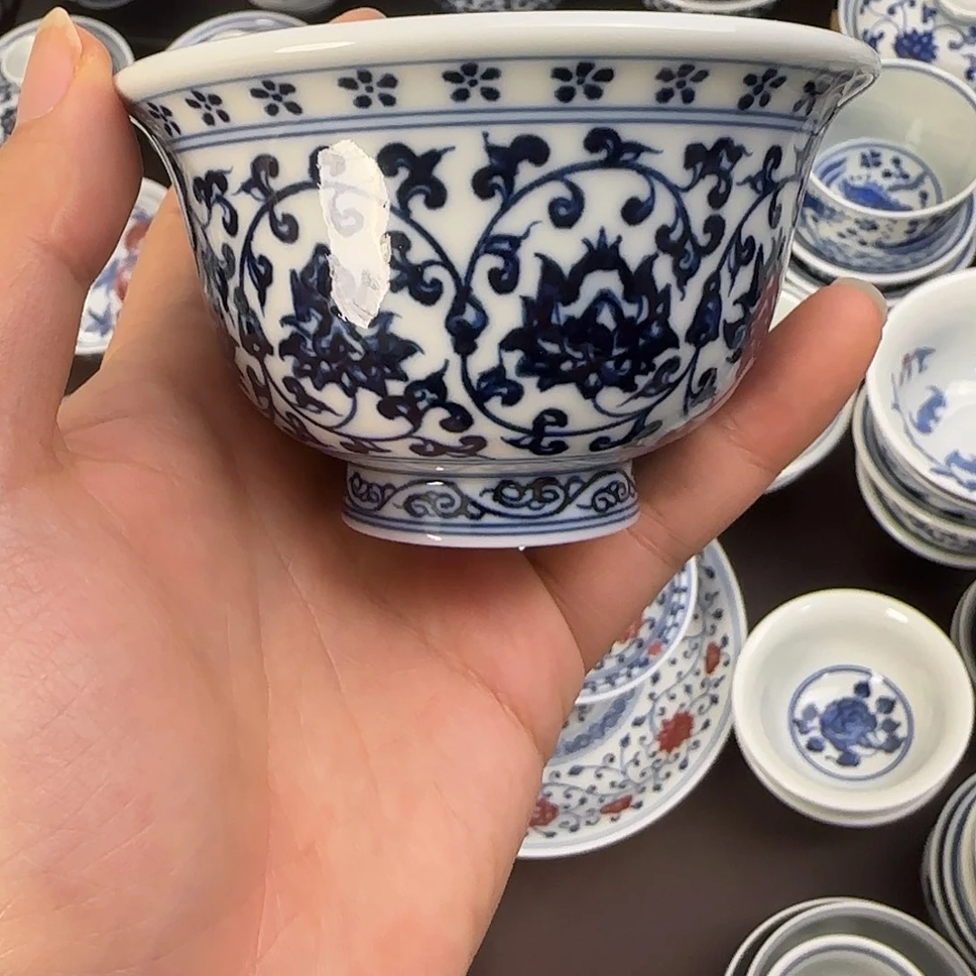 全手绘景德镇陶瓷艺术茶具
