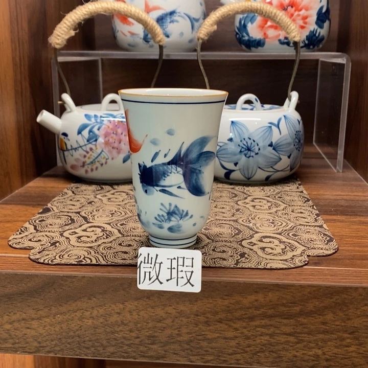 釉下老陶泥手工绘制