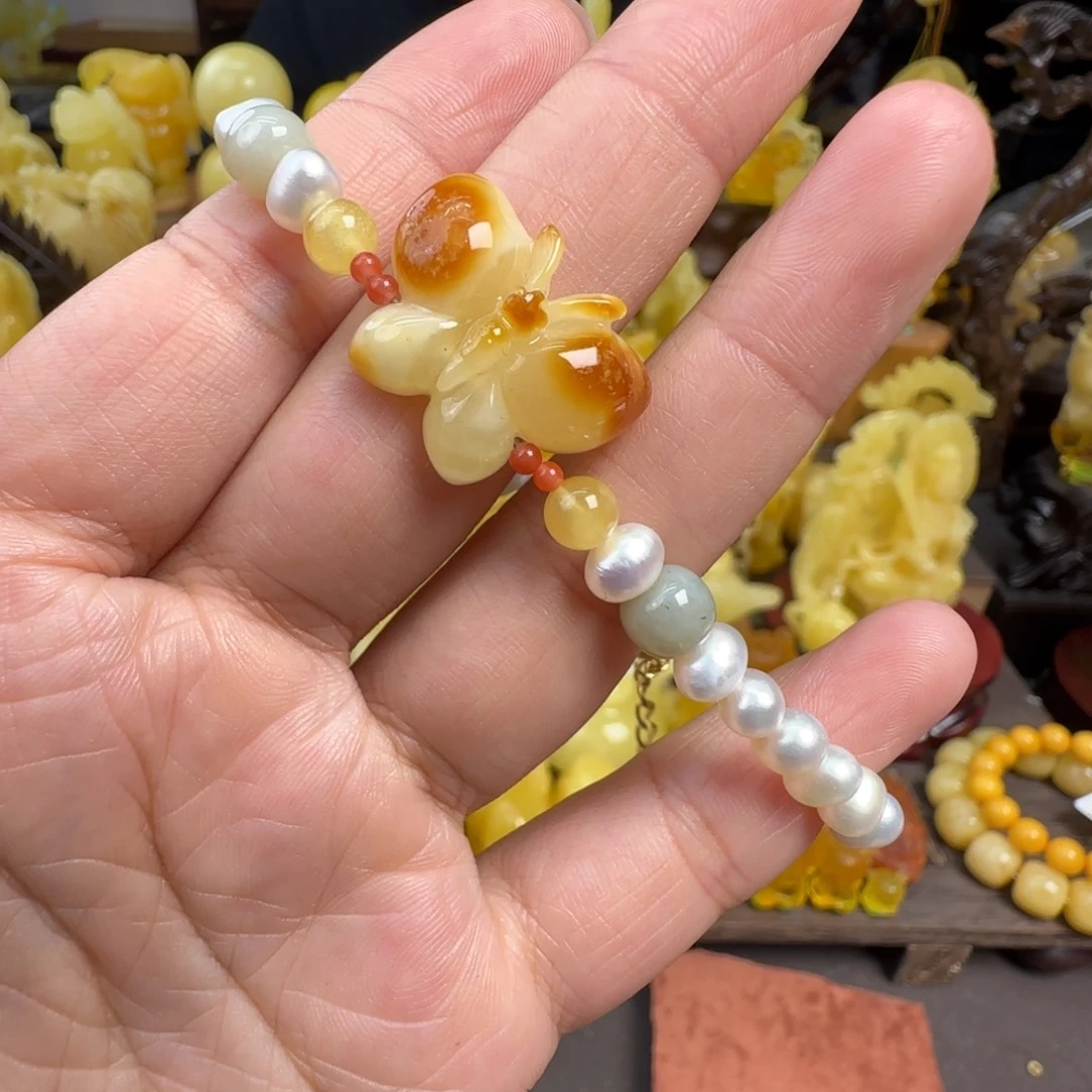 蜜蜡未镶嵌珠宝奇石