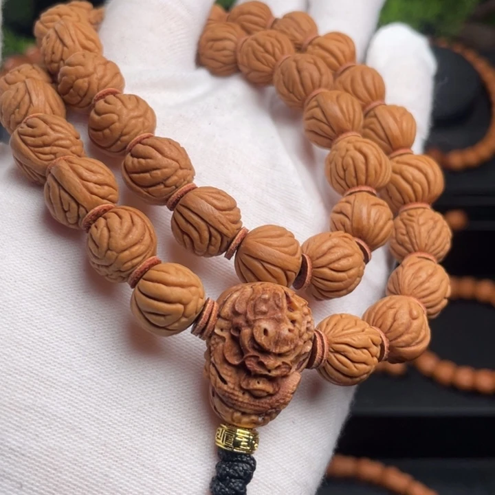 我***阳木质类精品桃核手持