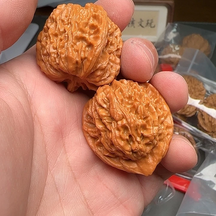 ⁵***࿐吊坠文玩核桃水龙磨盘打底