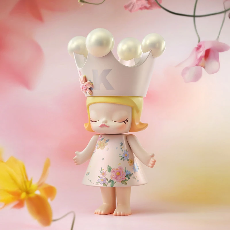 MEGA ROYAL MOLLY 400% 漫缦花落·绒摆件手办