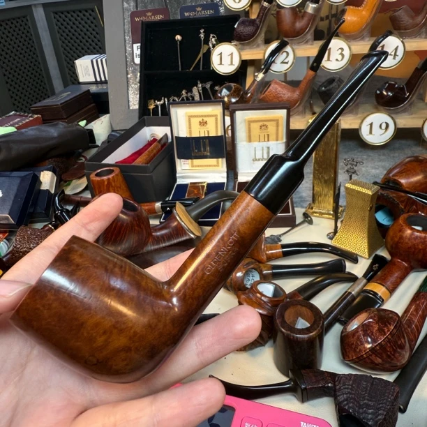 老烟斗德国欧德唠克石楠木烟斗